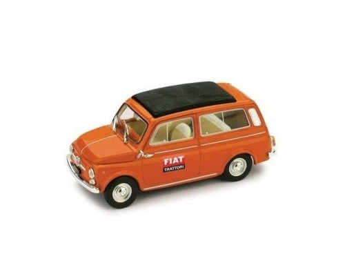 Metalowy model samochodu Fiat 500 Giardiniera FIAT Trattori Brumm.jpg
