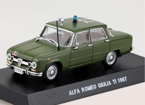 Alfa Romeo Giulia TI 1967 Carabinieri De Agostini 1:43