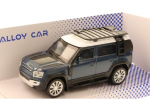 Land Rover Defender 110 Alloy Car 1:43 blue