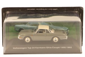 Volkswagen Typ 34 Karmann Ghia Coupe 1500 1962  De Agostini 1:43