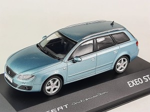Seat Exeo ST 2009 blue Fischer 1:43