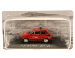 Polski Fiat 126p OSP  Hachette 1:43