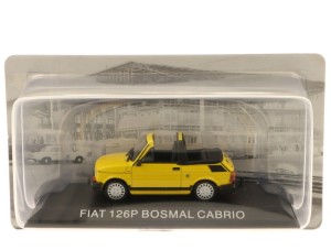 Polski Fiat 126p Bosmal Cabrio  Hachette 1:43