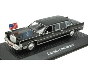 Lincoln Continental Ronald Reagan 1981 Atlas 1:43