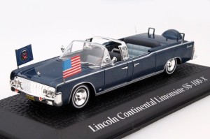 Lincoln Continental Limousine SS-100-X J.F.Kennedy 1963 Atlas 1:43