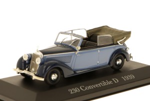 Mercedes-Benz 230 Cabriolet D 1939 De Agostini 1:43