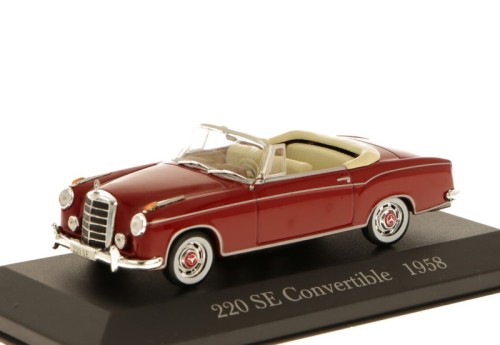 model samochodu Mercedes-Benz 220 SE Cabriolet 1958 De Agostini.jpg