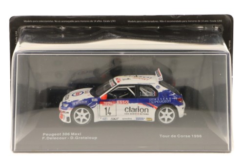 Model samochodu rajdowego Peugeot 306 Maxi Tour de Corse 1999.jpg