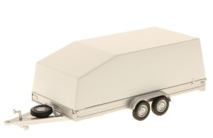 Przyczepa dwuosiowa kryta 1:43
