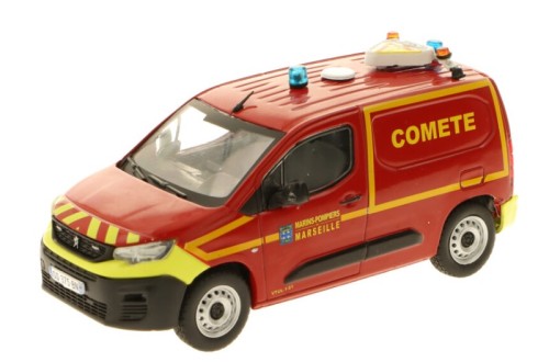Model samochodu Peugeot Partner Comete Marins Pompiers Marseille Hachette .jpg