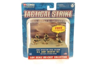 Zestaw figurek US Army Infantry 2003 Corgi 1:64