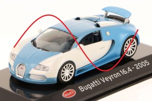 Bugatti Veyron 16.4 2005 Salvat 1:43